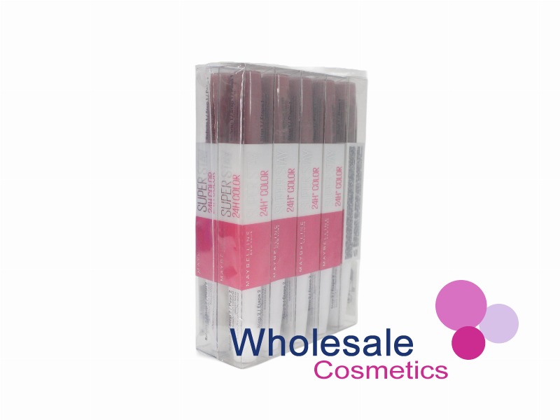 9 x Maybelline 24Hr Superstay Color Lipstick - 850 FROSTED MAUVE